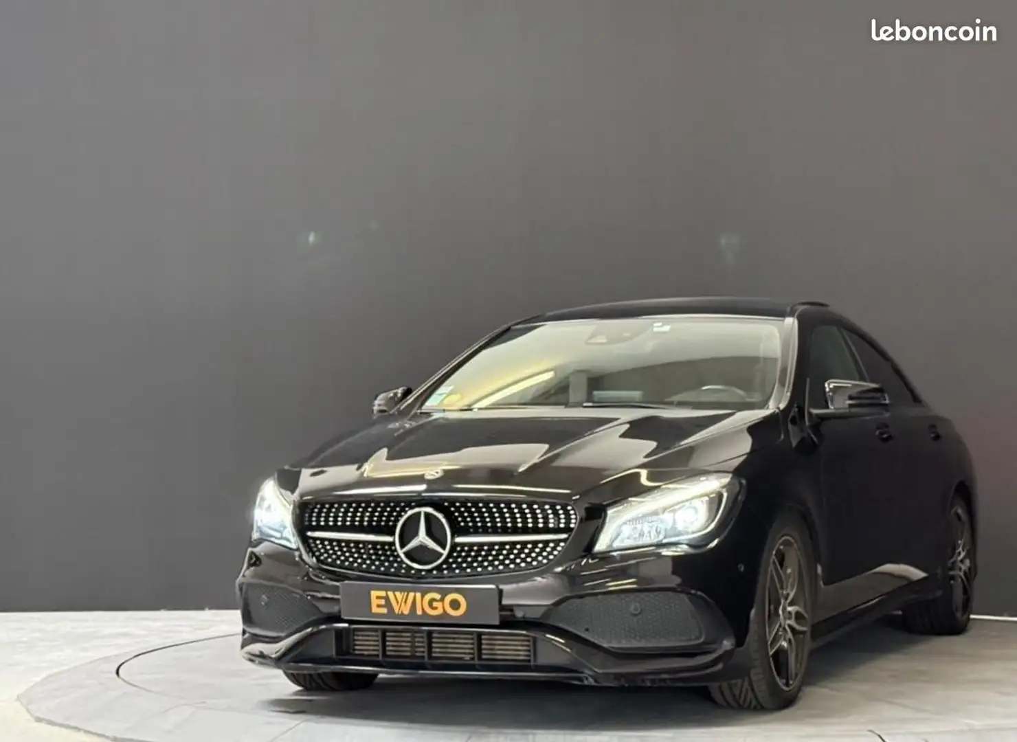 Mercedes-Benz CLA 220 Classe Mercedes COUPE 2.2 220 CDI 175 FASCINATION  Noir - 1
