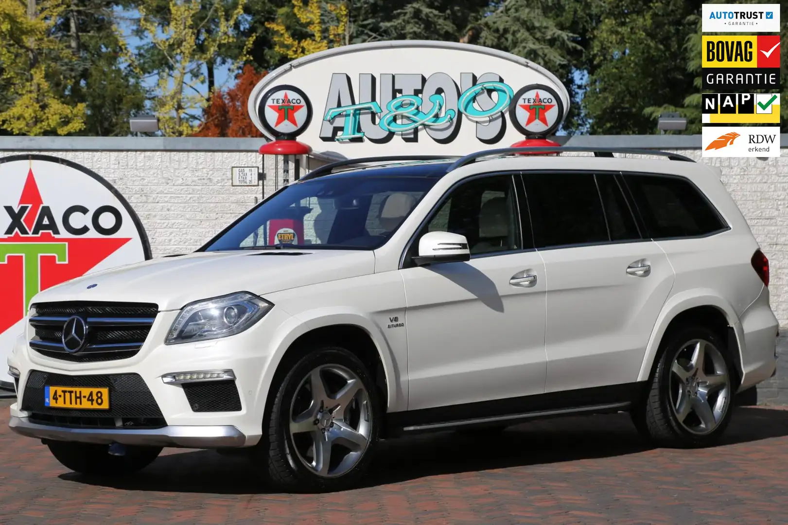 Mercedes-Benz GL 63 AMG 7-pers. Full options NL-auto met NAP Wit - 1