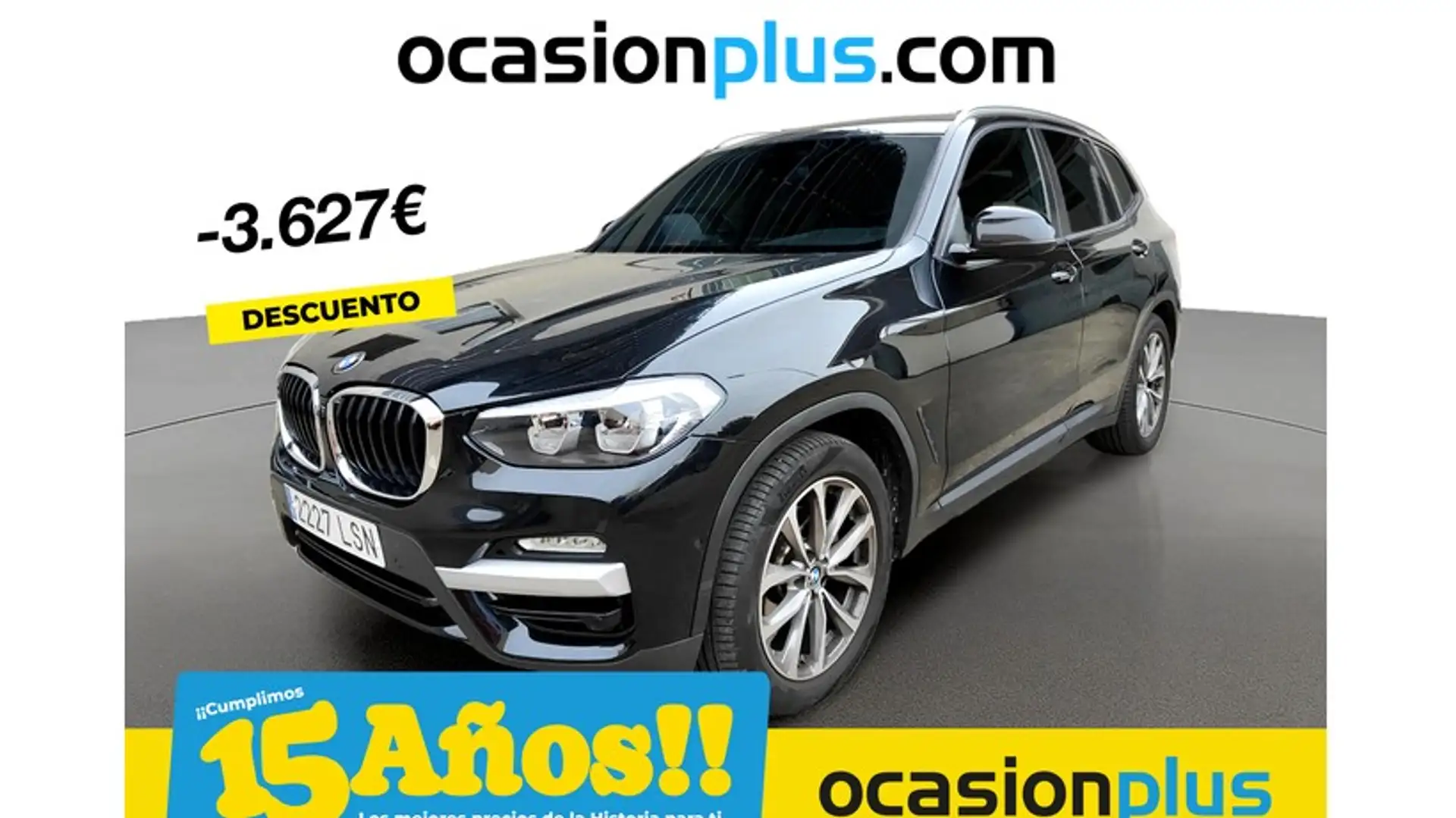 BMW X3 xDrive 20dA Negro - 1