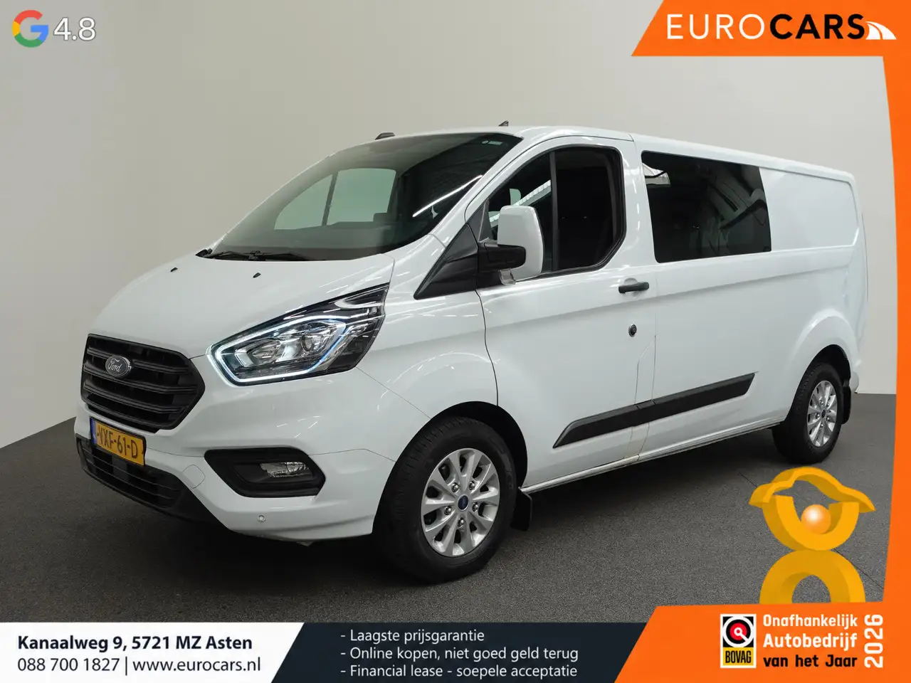 Ford Transit Custom L2H1 Trend Automaat Dubbele cabine Navigatie Trekh — photo 1 of 34