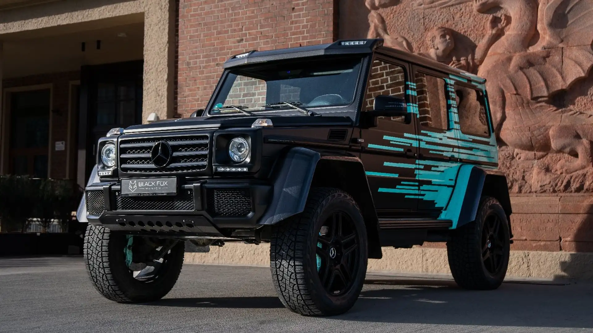 Mercedes-Benz G 500 4x4² | CUSTOMIZED | TRITTBRETTER | BRABUS Weiß - 1