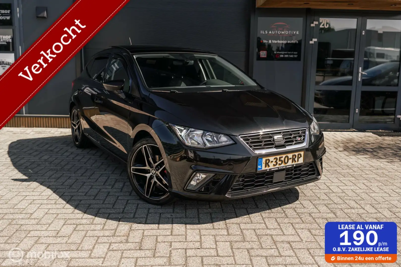 SEAT Ibiza FR | 1.5 TSI | Panodak | Sportstoelen | Topstaat Noir - 1