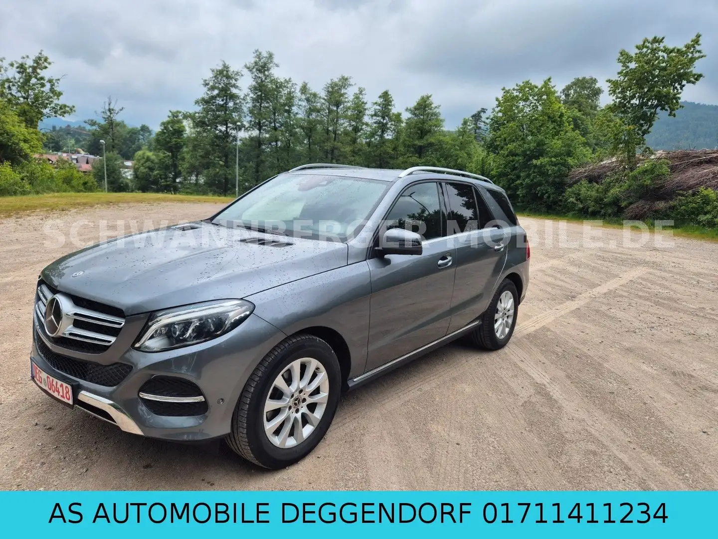 Mercedes-Benz GLE 250 d 4Matic-AHK-LED-SHZ-KAMERA-EURO6 Grijs - 1