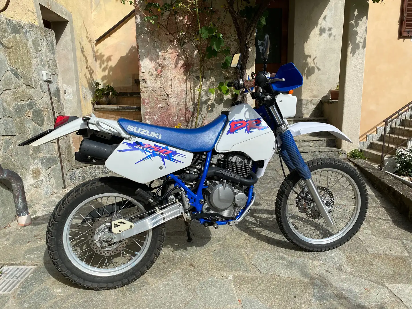 Suzuki DR 350 Cross SK 424/E ( moto d’epoca ) Білий - 1