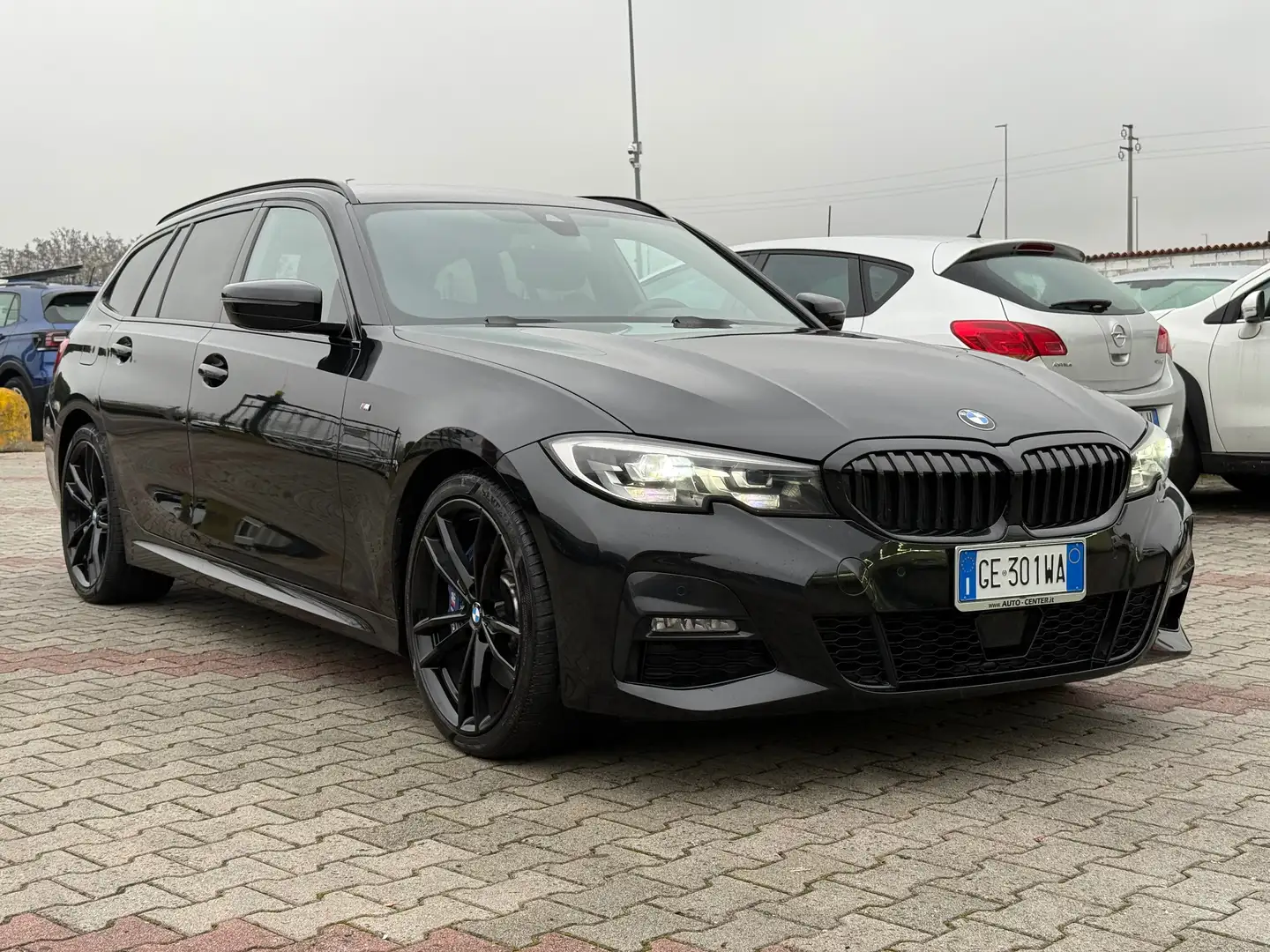 BMW 330 d Touring mhev 48V xdrive Msport auto *IBRIDA* Negro - 2