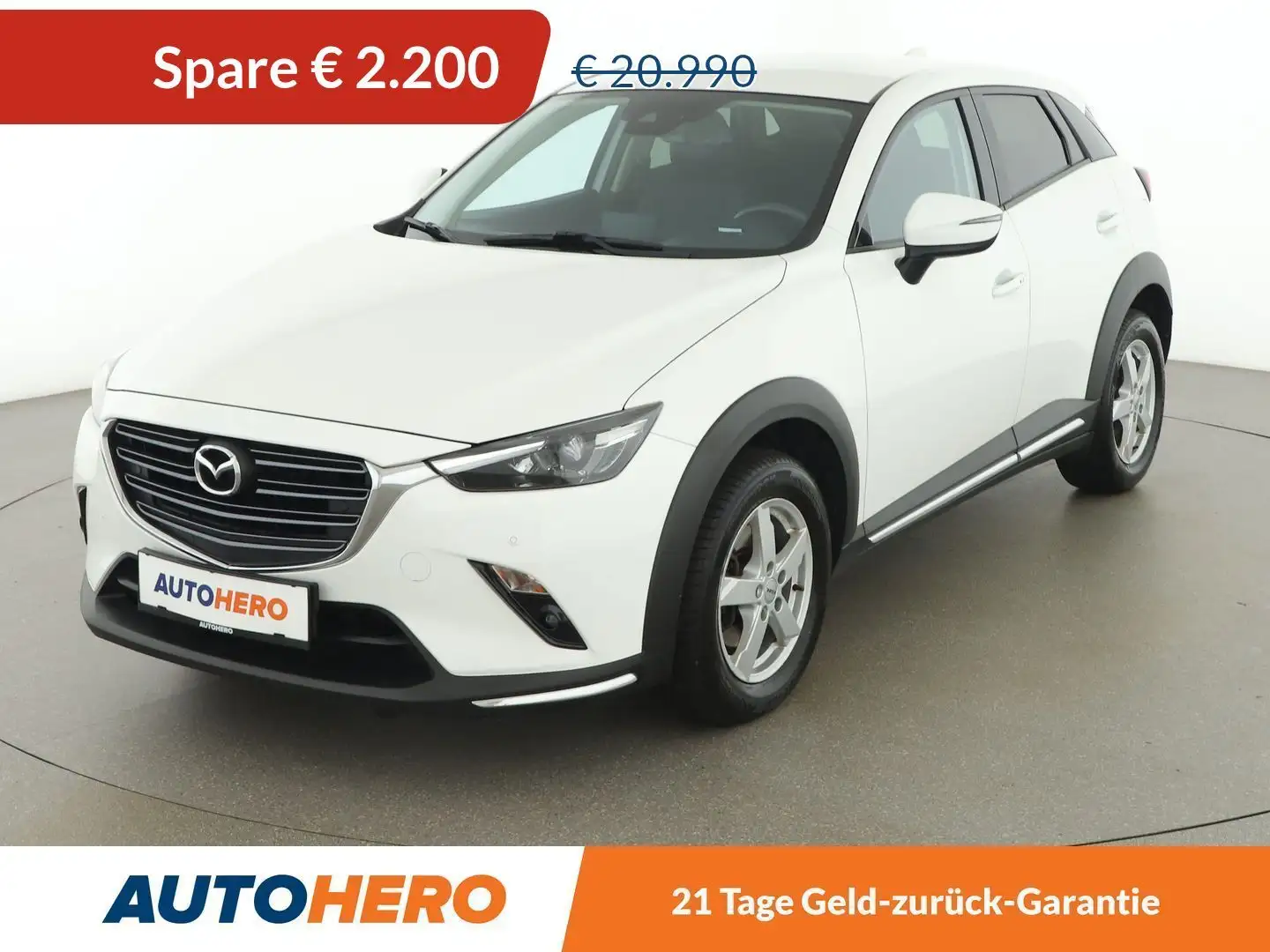 Mazda CX-3 2.0 Revolution AWD Aut. *HUD*NAVI*SPUR*TOT*CAM* Blanc - 1