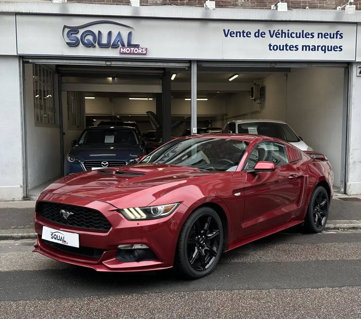 Ford Mustang Fastback VI 2.3 EcoBoost 317ch BVA6 Červená - 1
