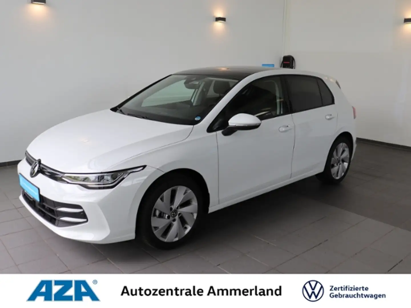 Volkswagen Golf VIII 1.5 l TSI*SIH*EPH*LED*Panoramadach*AppConn*R Blanc - 1