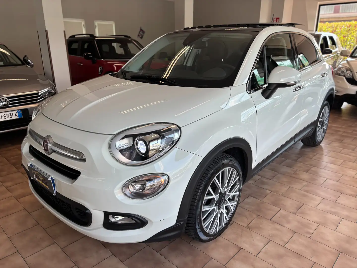 Fiat 500X 1.6 mjt Lounge 4x2 120cv*59000km *UNICOPRO* Bianco - 1