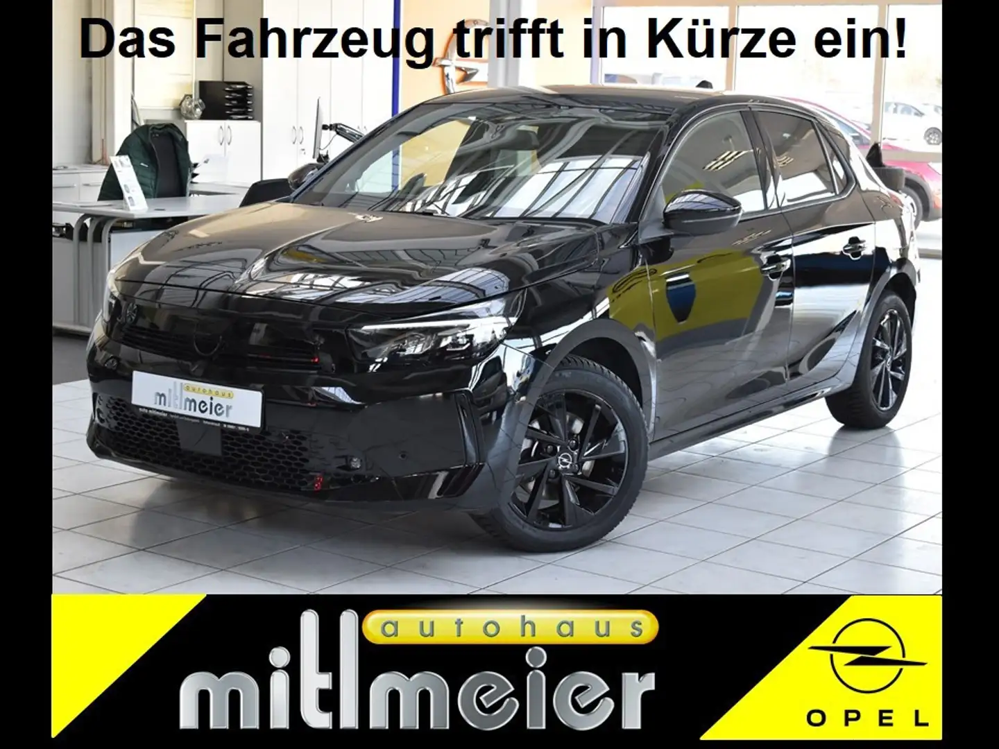 Opel Corsa 1.2T GS. Matrix-LED NAVI Panoramadach SHZ Noir - 1