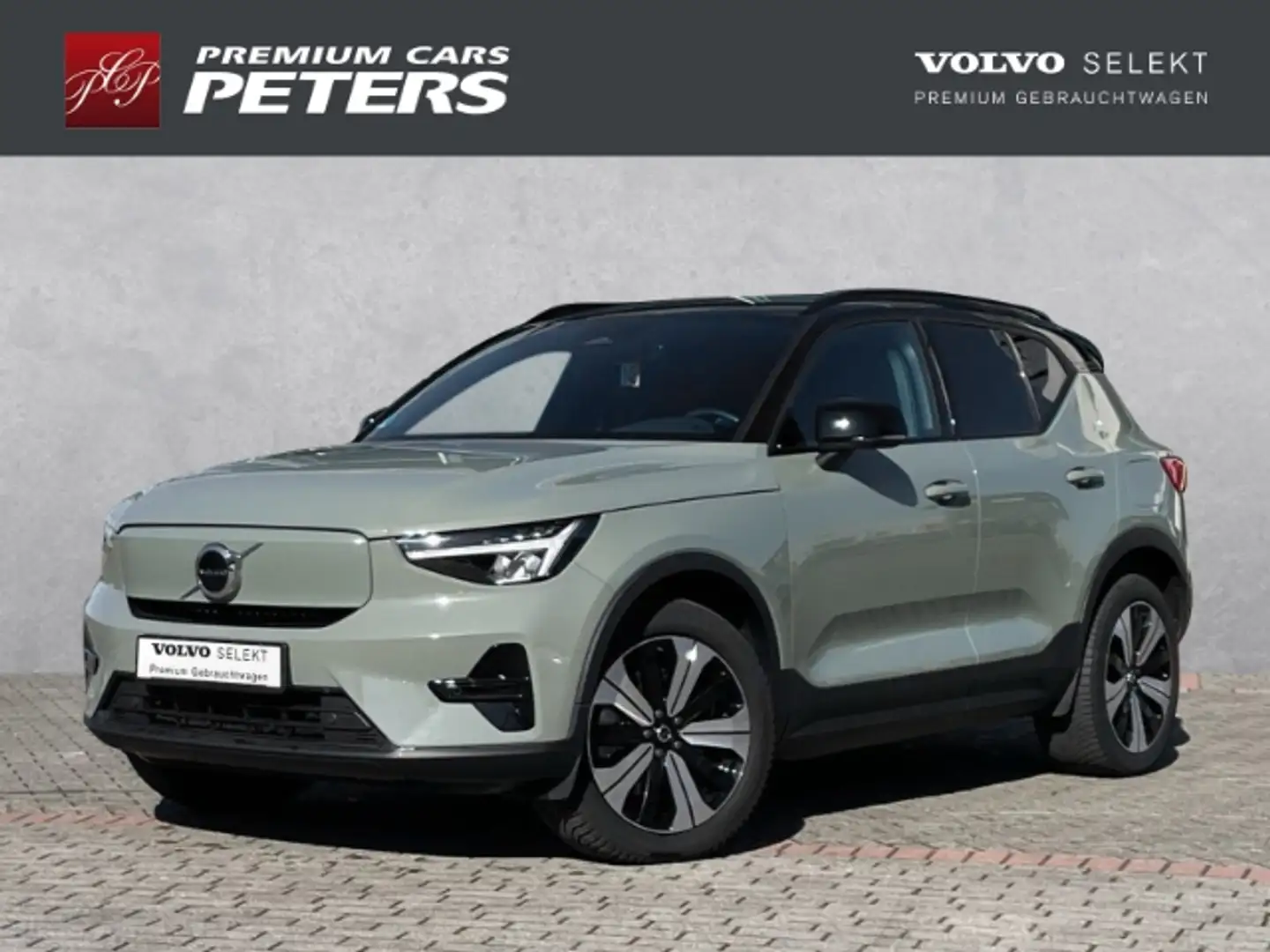 Volvo XC40 Recharge Single Motor Plus 19''LM AHK Wärmepumpe L Grün - 1