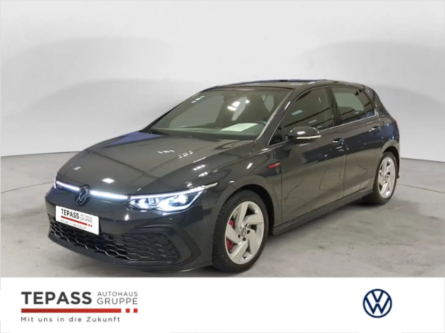 Volkswagen Golf GTI 2.0 TSI DSG PANO LED PDC Gris - 1