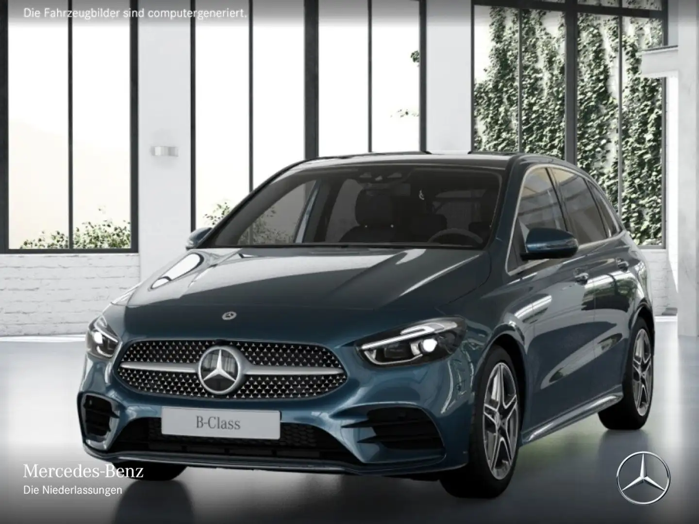 Mercedes-Benz B 180 AMG+PANO+360°+AHK+MULTIBEAM+HUD+KEYLESS+7G Albastru - 2