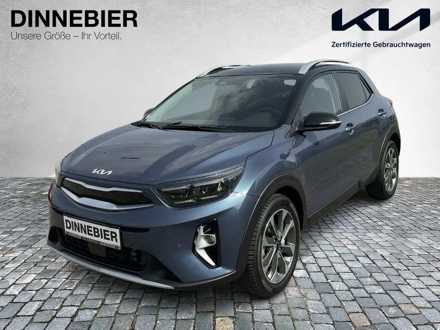 Kia Stonic Spirit Automatik+LED+Navi+Kamera+SHZ Bleu - 2