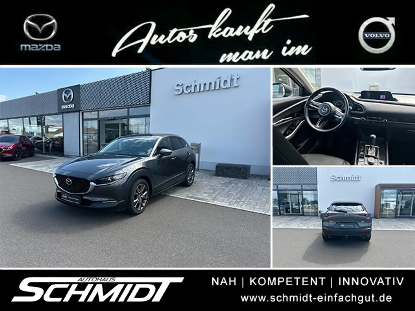 Mazda CX-30 SKYACTIV-X 2.0 M HYBRID Skyactiv-X, Automatik, Top Gris - 1