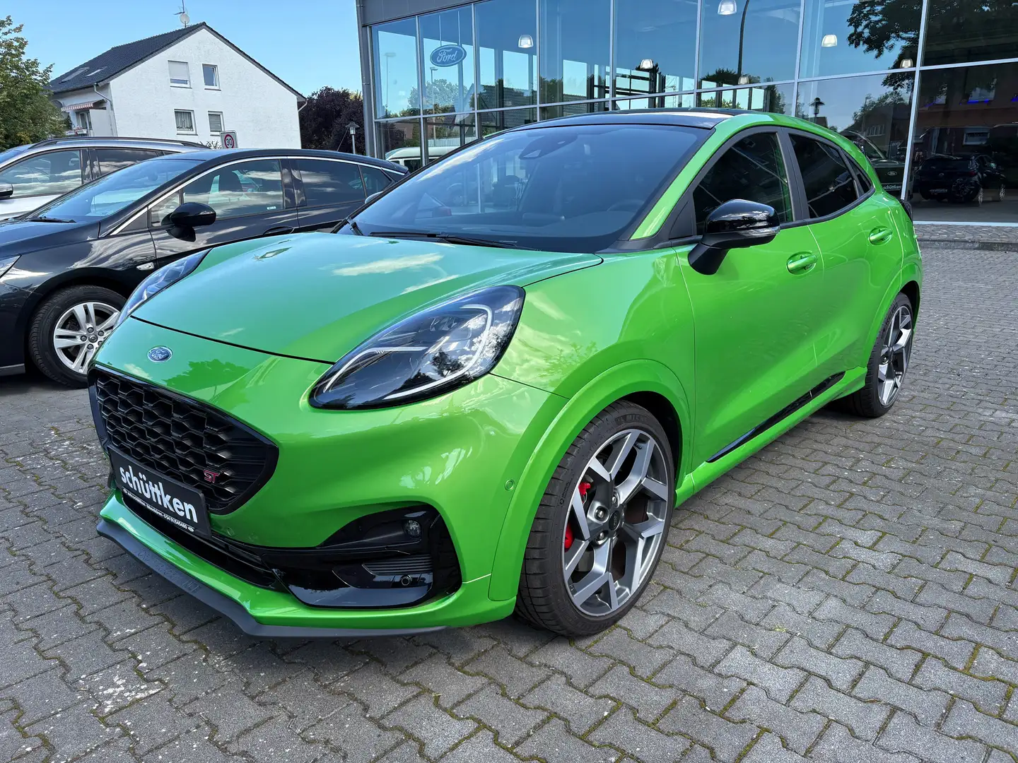 Ford Puma ST X PANO, NAVI, 19", WiPa, el. H-Klappe, B&O, KAM Grün - 1
