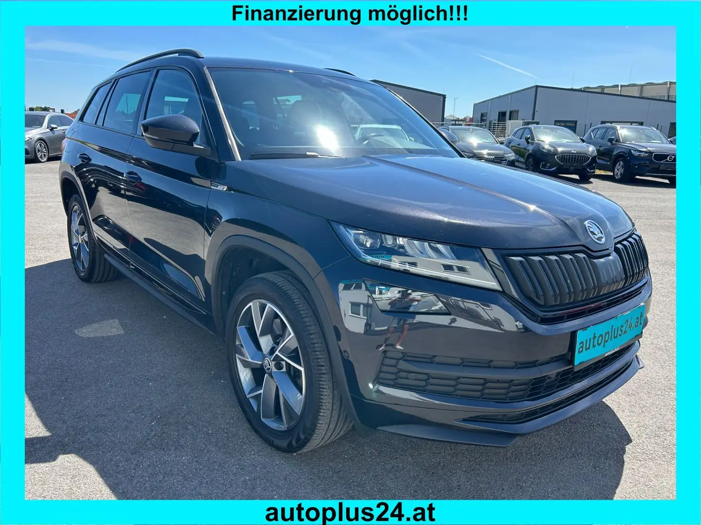 Skoda Kodiaq 2,0 TDI SCR 4x4 Sportline DSG Schwarz - 1