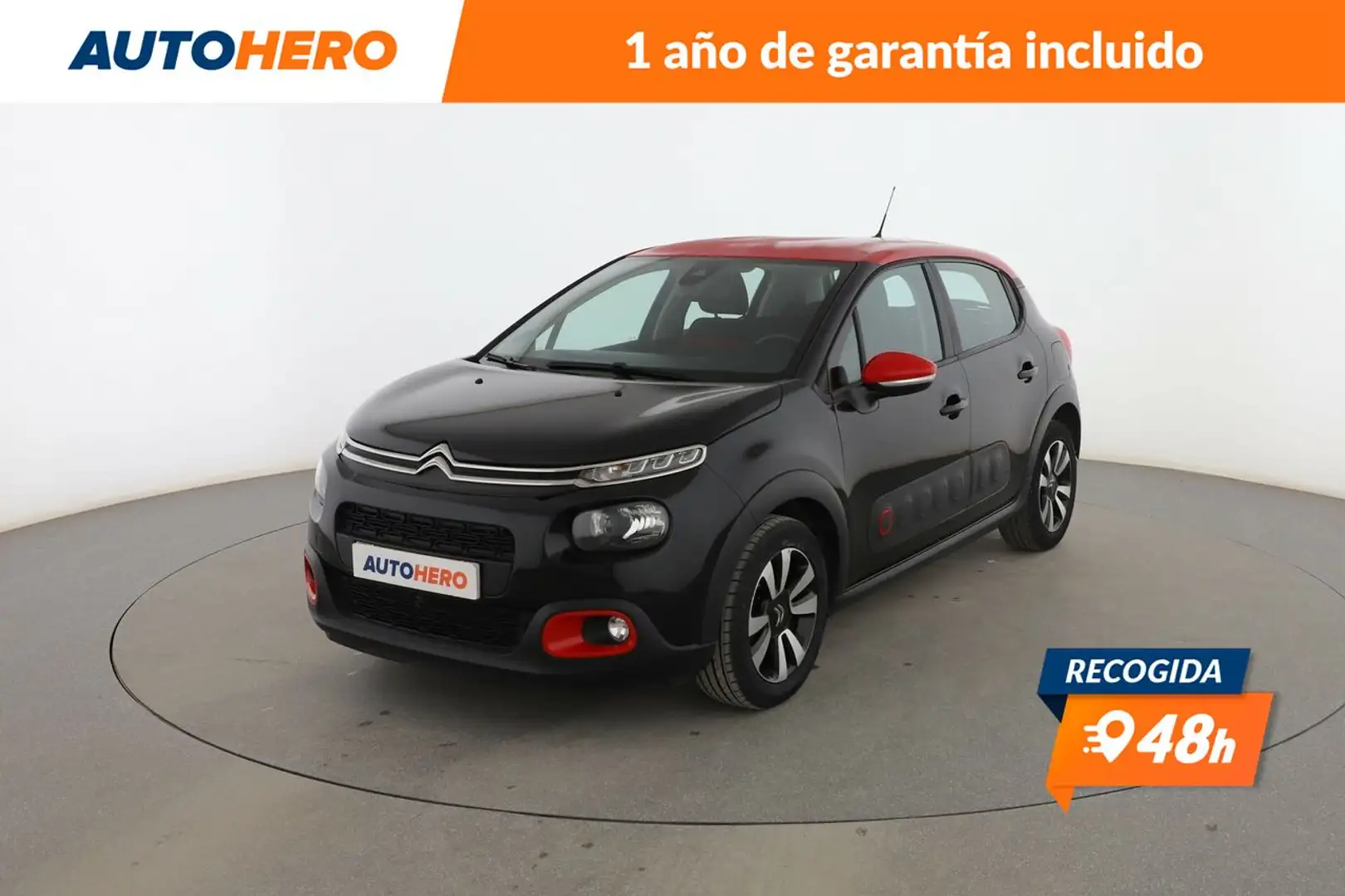 Citroen C3 1.2 PureTech S&S Feel 110 Negro - 1