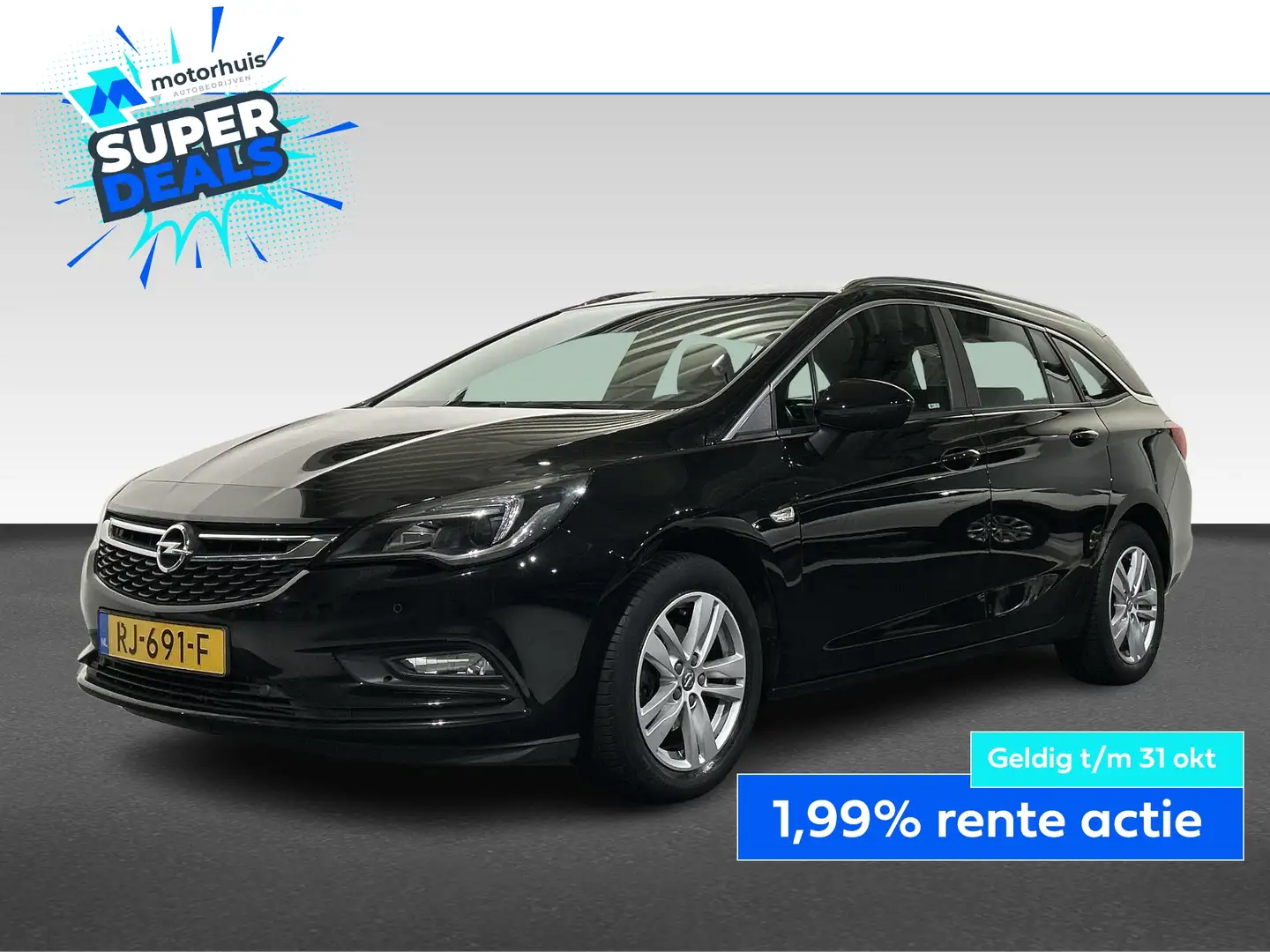 Opel Astra 1.0 Turbo 105pk Start/Stop Online Edition Noir - 1