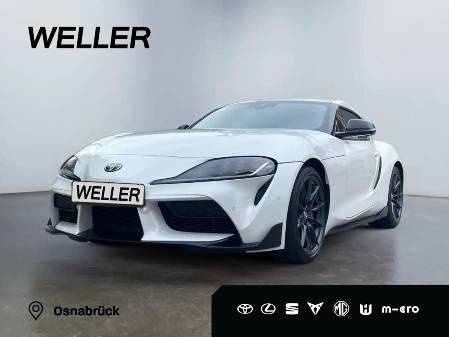 Toyota Supra GR 3.0 Legend Schalter *HUD*Leder*JBL*CAM*TWA* White - 1