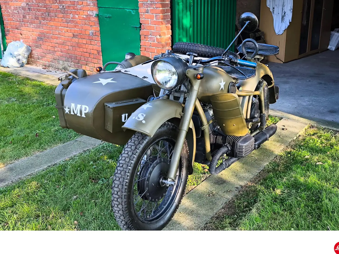 Ural M 650 Met zijspan Verde - 1