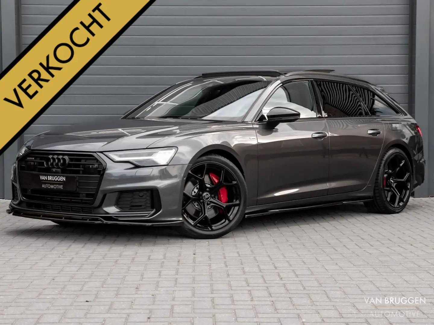 Audi A6 Avant 55 TFSI E Quattro S-Line Pano S6 Trekhaak BT Gris - 1