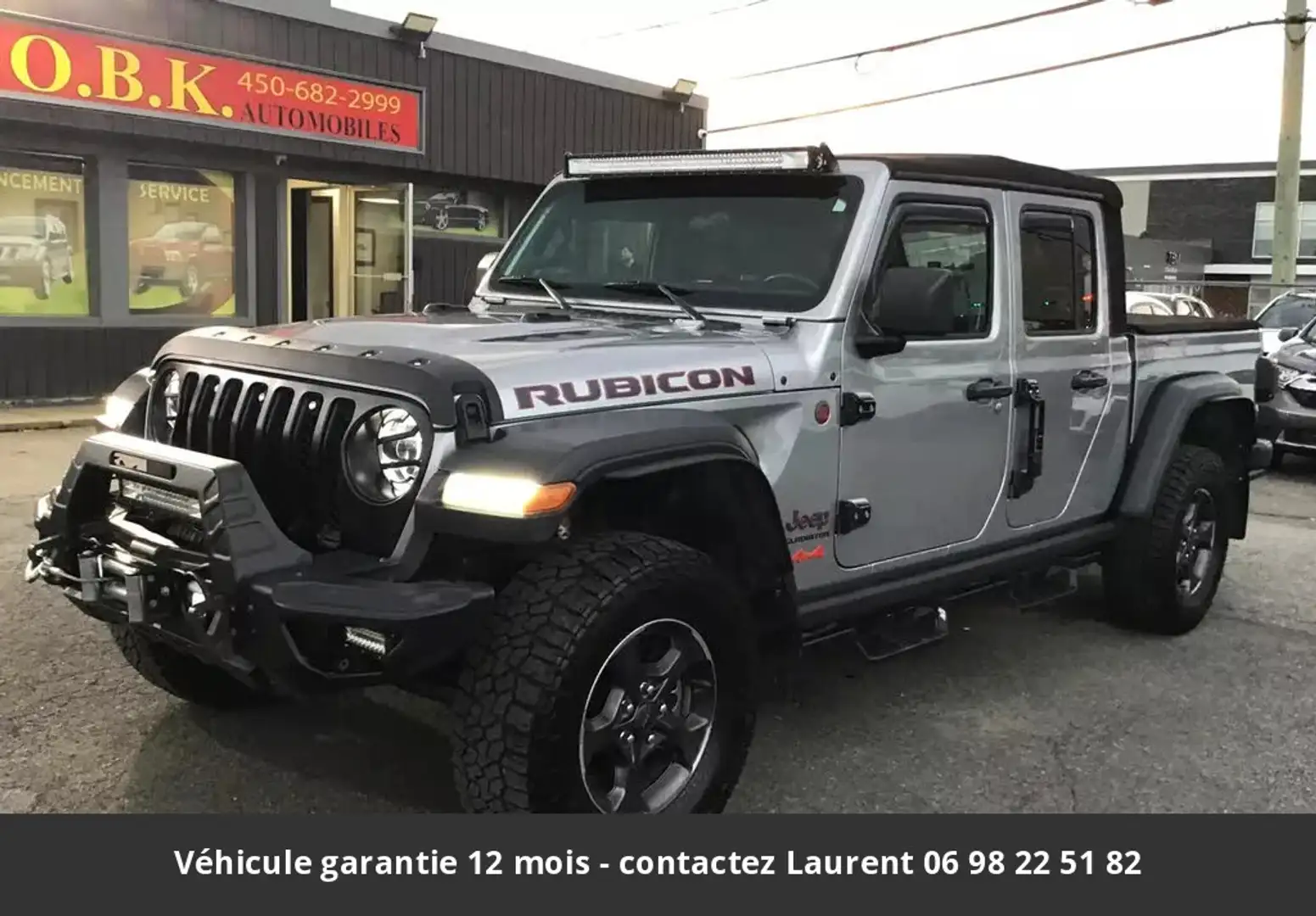 Jeep Gladiator Rubicon 4x4 Tout compris hors homologation 4500e Gris - 1