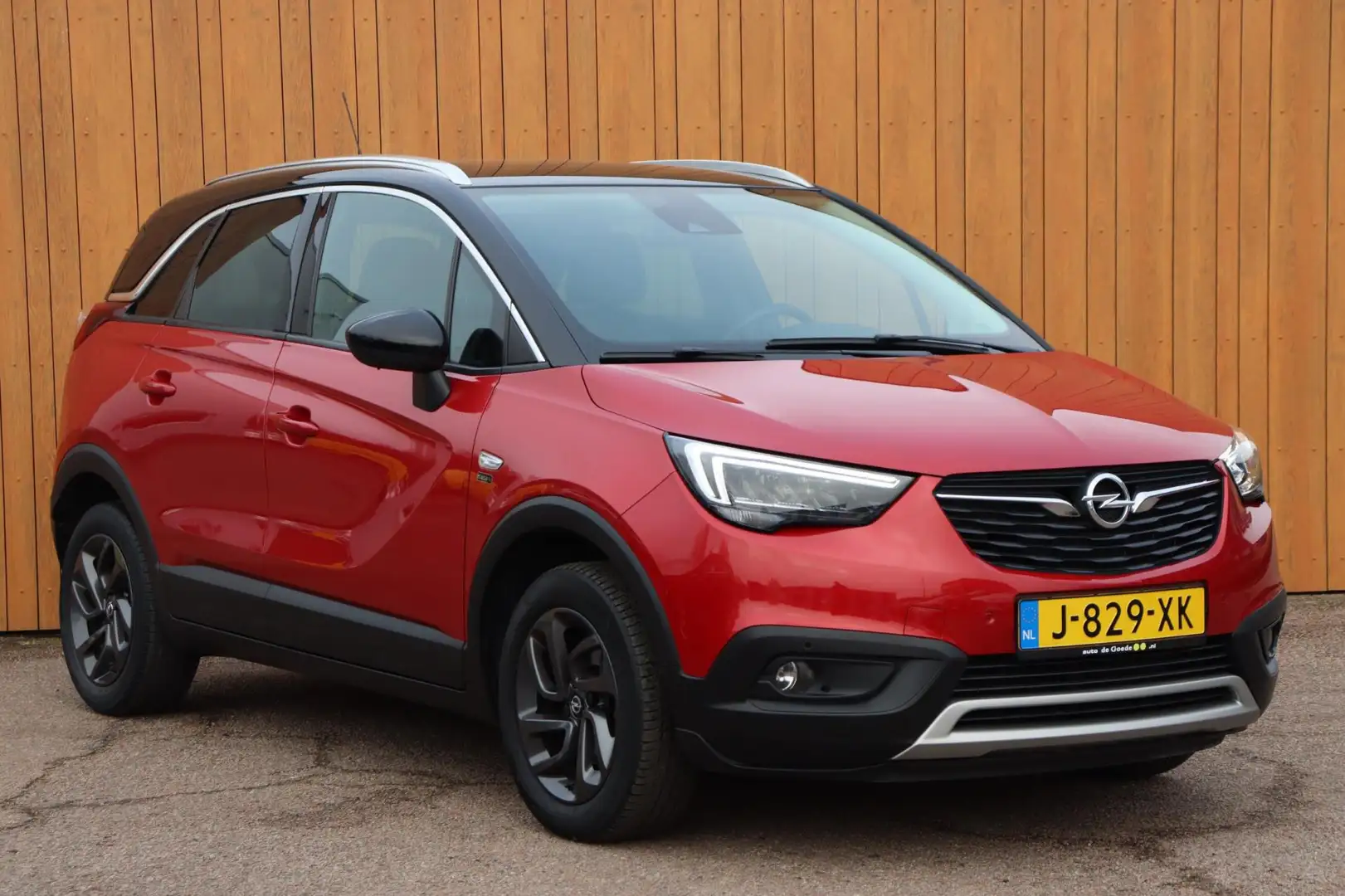 Opel Crossland X 1.2 Turbo Edition 2020 org.NL a.camera zwart met.d Rojo - 2
