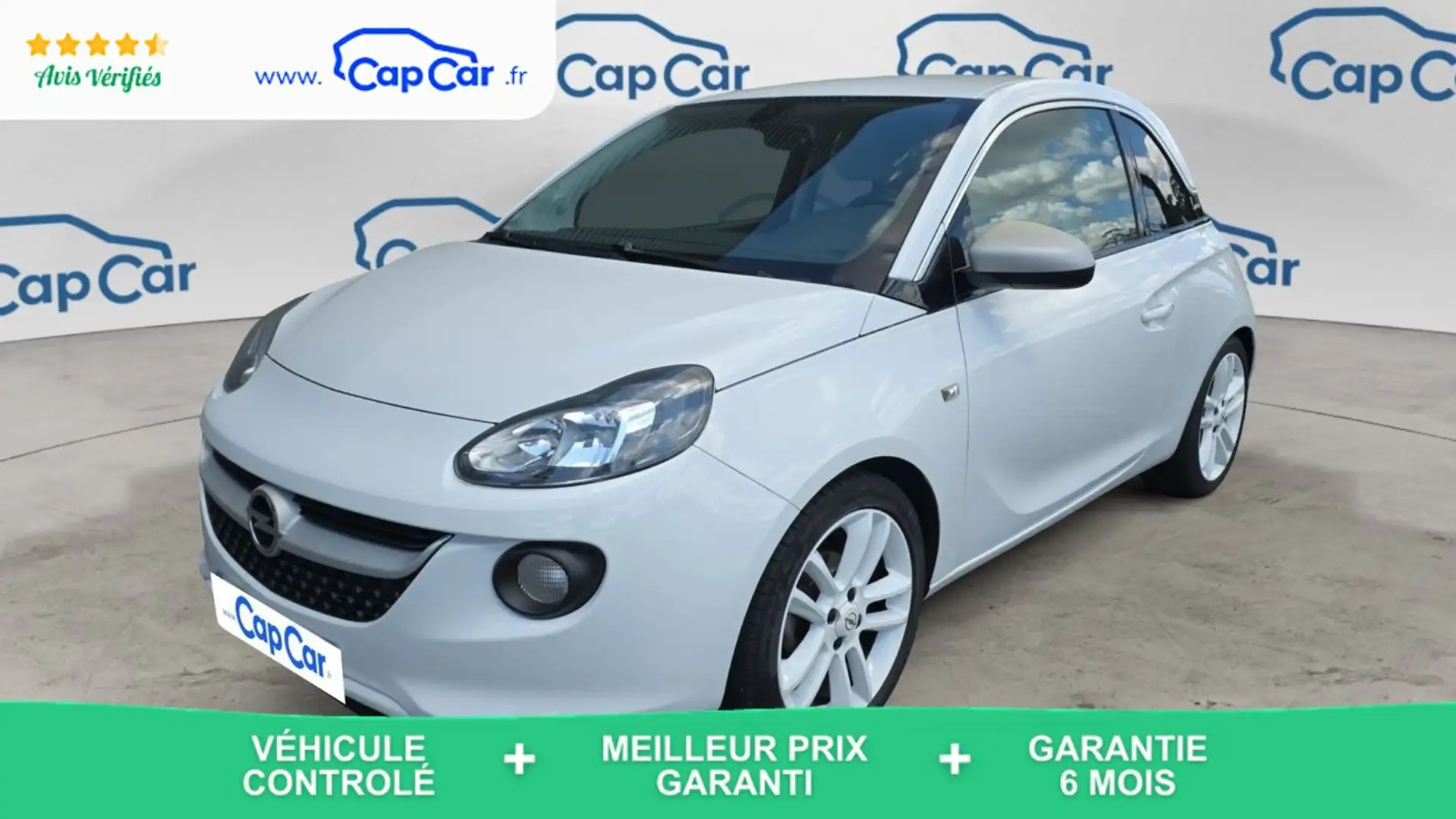 Opel Adam 1.4 Twinport 87 Glam Blanc - 1