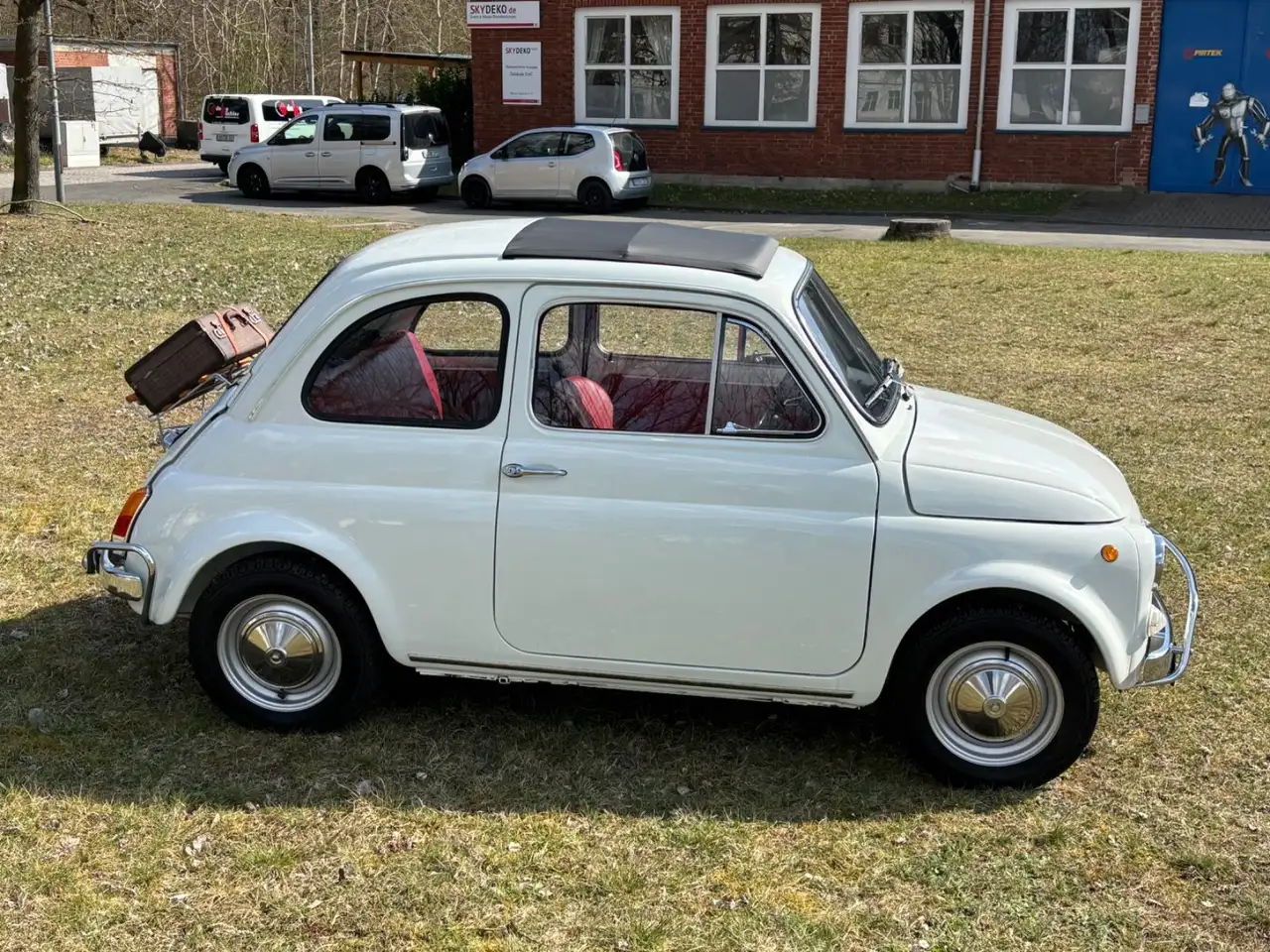 Fiat 500 Lusso , tolle Karosse und Zustand, foto 1