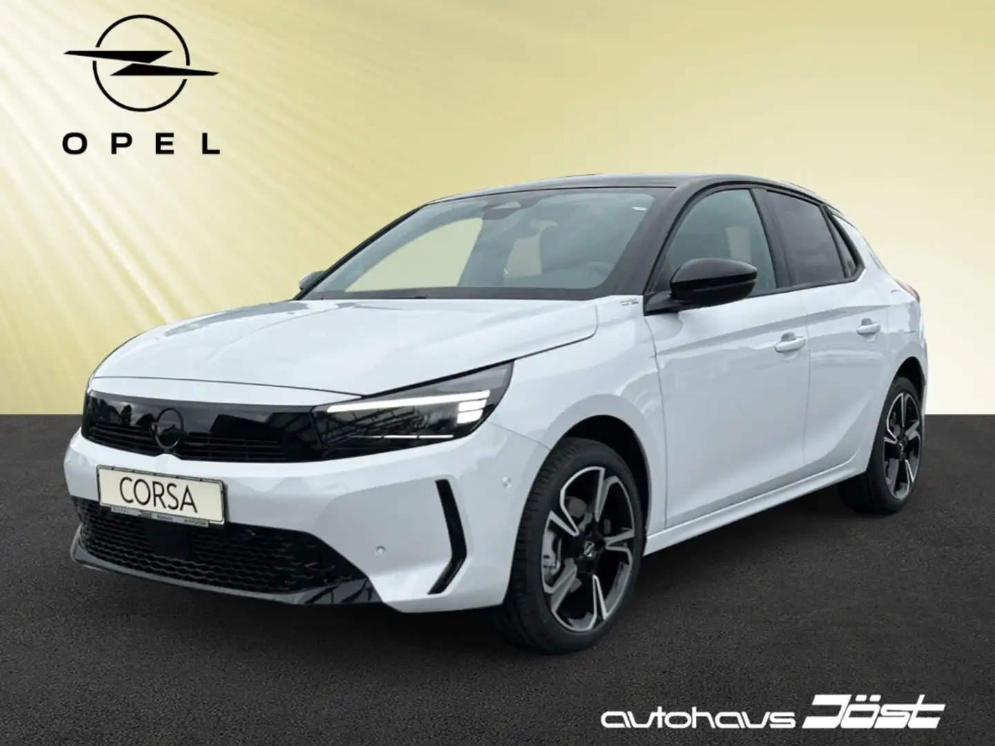 Opel Corsa F GS 1.2 DiT --- ab 231,--€ Leasingrate !! Weiß - 1