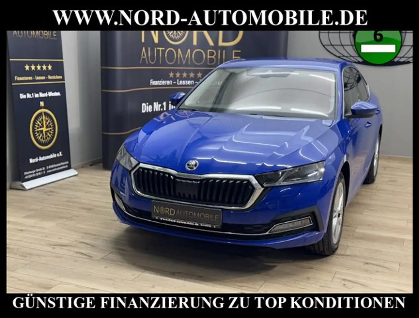 Skoda Octavia Limousine Style *LED*AHK*ACC*VIRT*HUD*17 Style Blau - 1