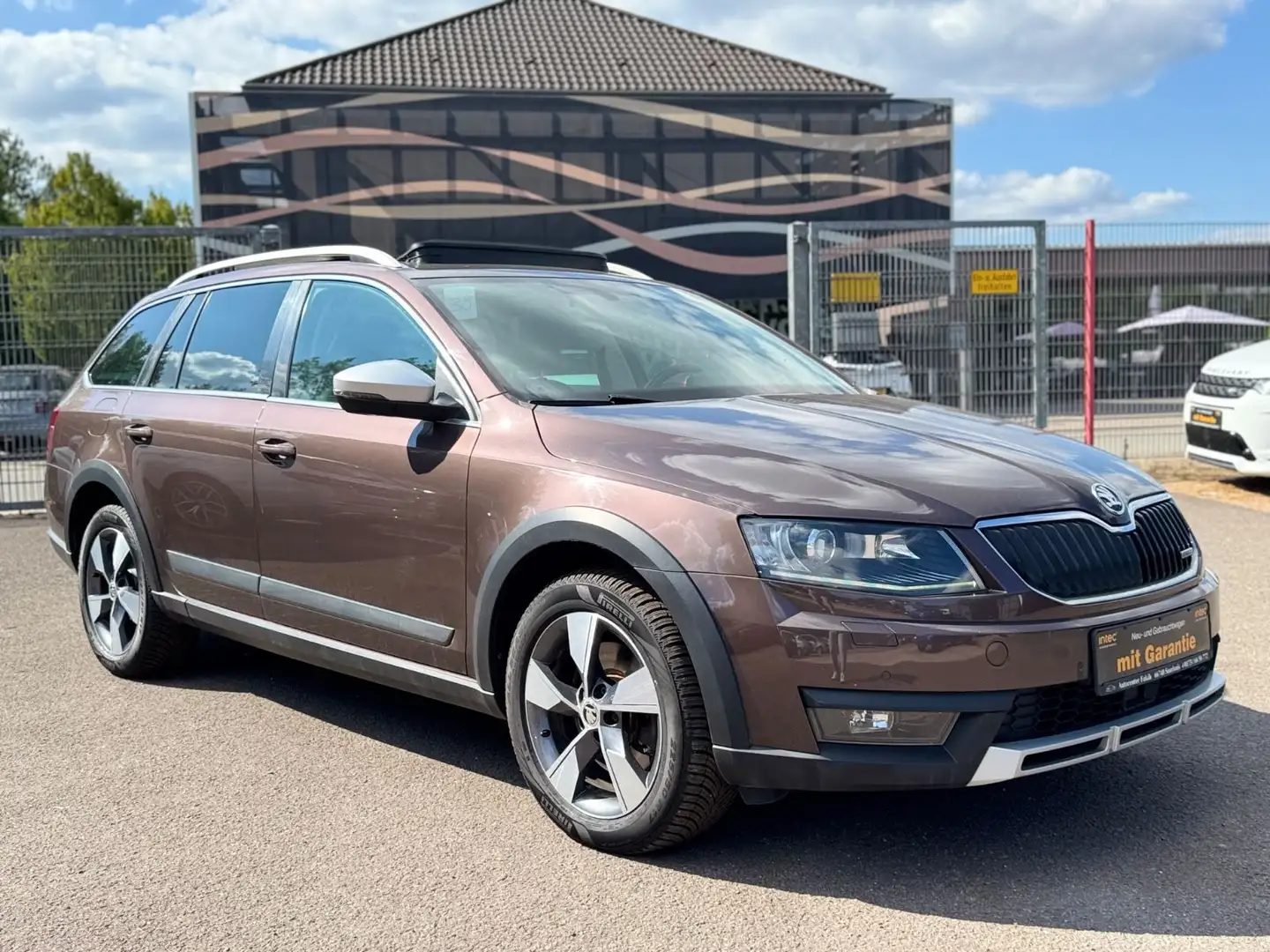 Skoda Octavia 2.0 TDI Combi Scout 4x4+AHK+EU6+DSG+ACC Braun - 2