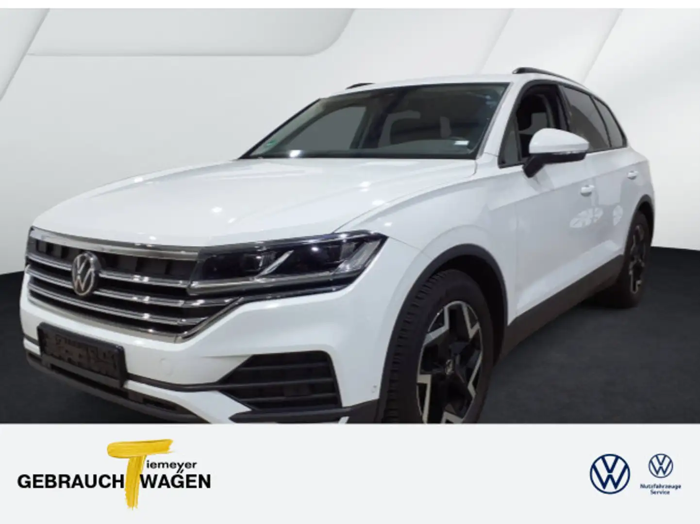 Volkswagen Touareg 3.0 TDI LM19 LUFT AHK LEDER Weiß - 1