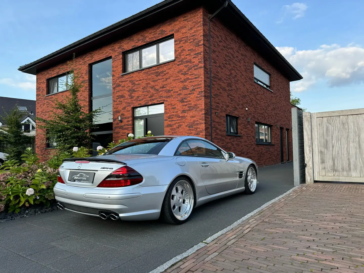 Mercedes-Benz SL 500 SL55 AMG pakket srebrna - 1