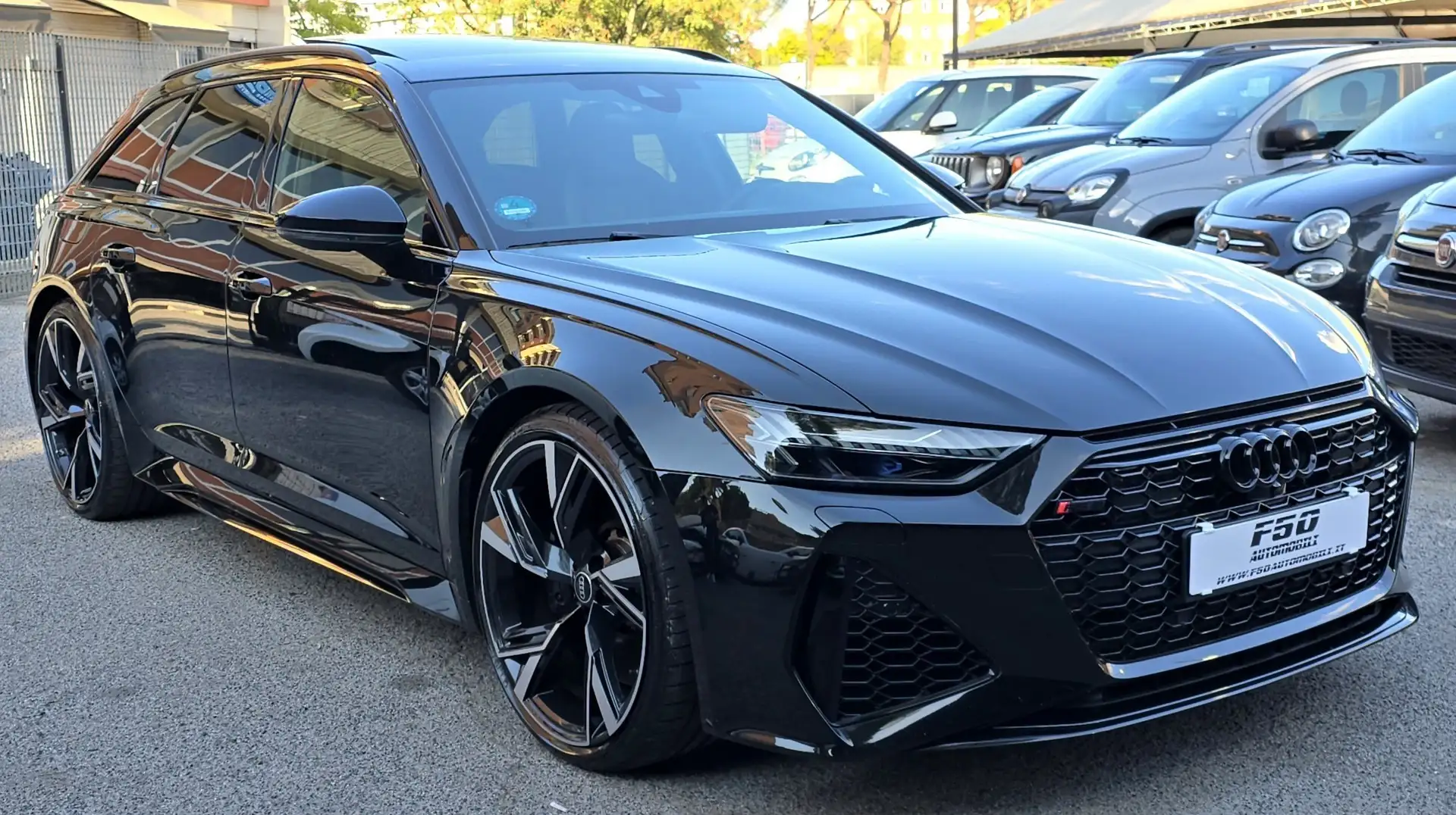 Audi RS6 Avant 4.0 Mhev Total Black Tetto quattro tiptronic Noir - 2