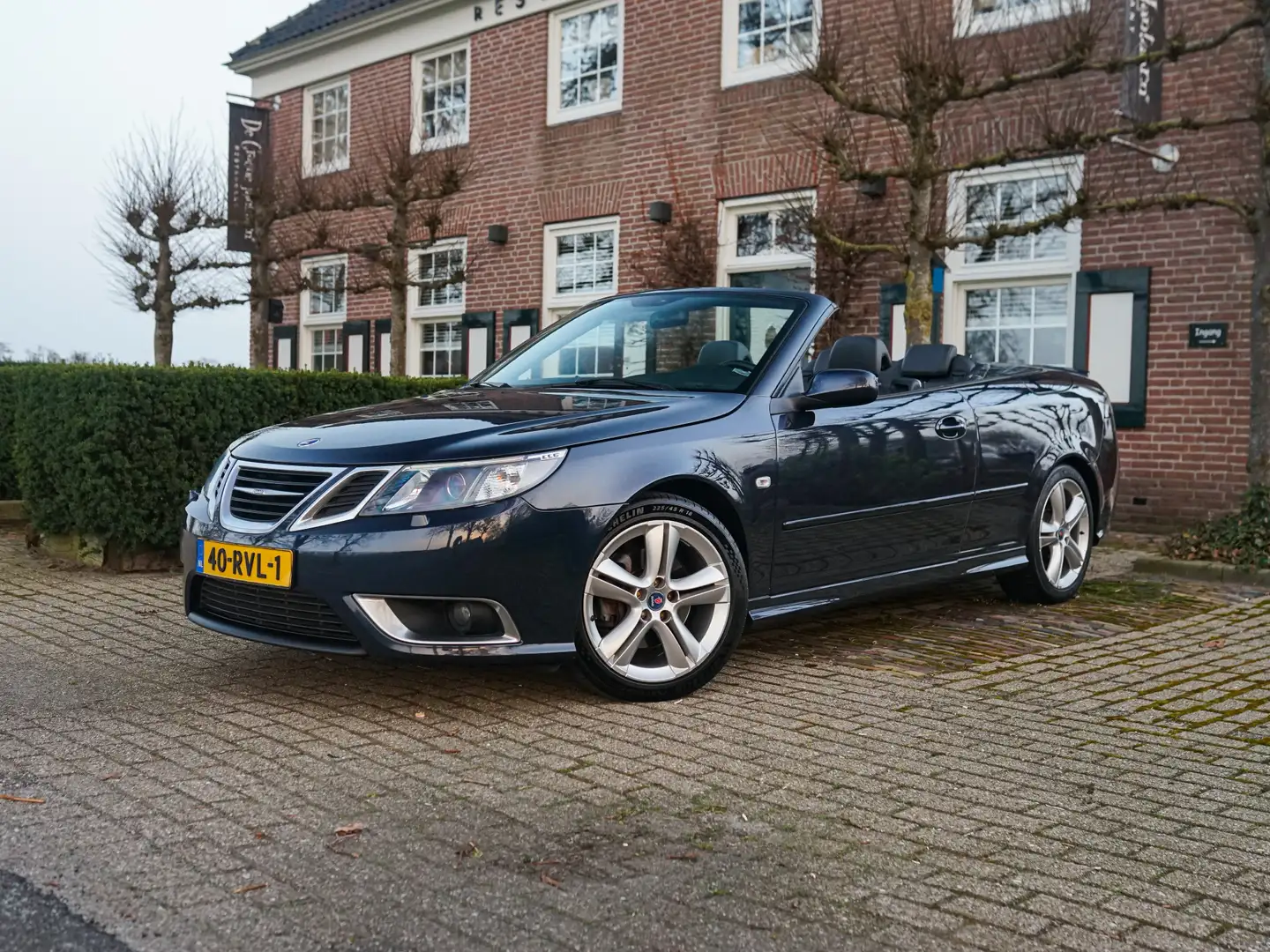 Saab 9-3 Cabrio 2.0 T Aero l 210pk l Facelift l Uitzonderli Blau - 1