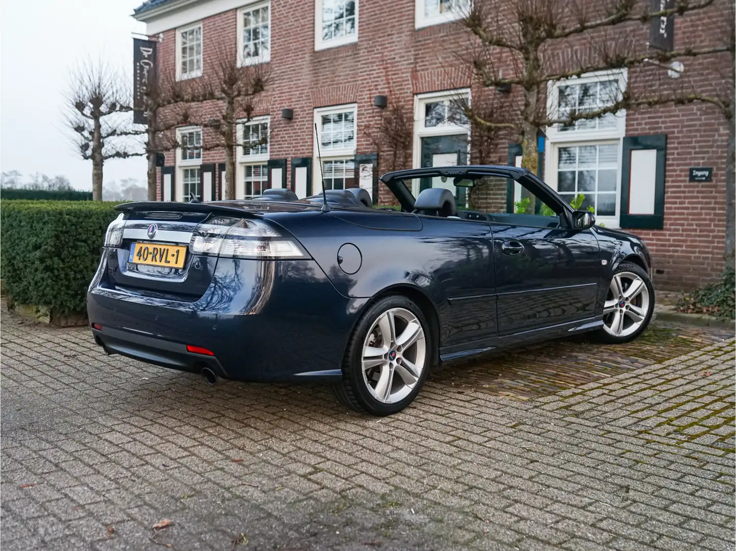 Saab 9-3 Cabrio 2.0 T Aero l 210pk l Facelift l Uitzonderli Blau - 2