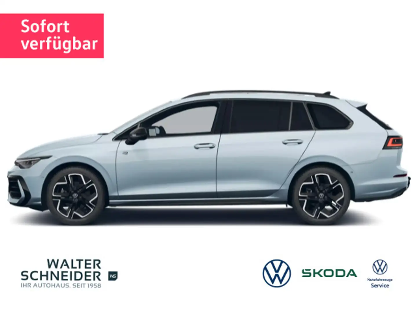 Volkswagen Golf Variant R-Line 2.0 TDI 150 PS DSG AHK Navi Blau - 1