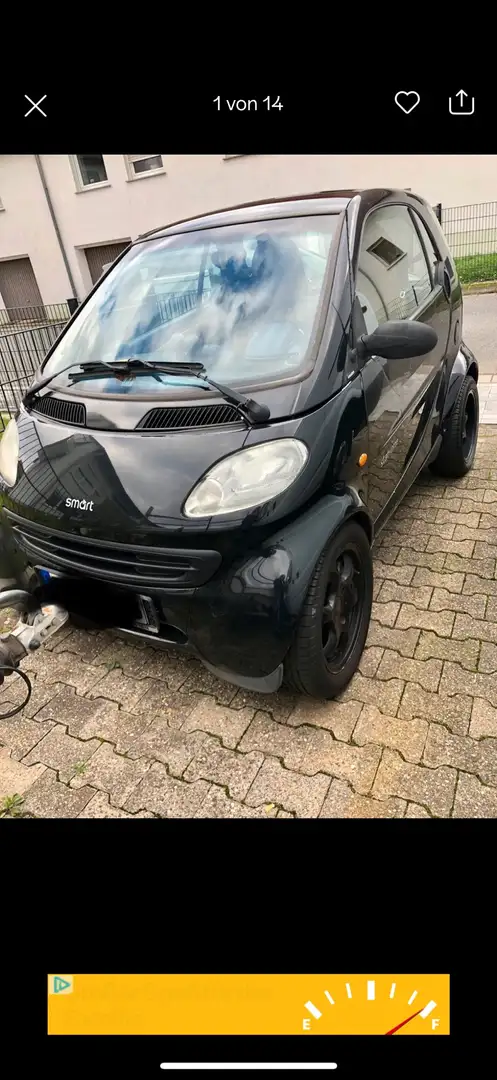 smart city-coupé/city-cabrio edition blackbeat Fekete - 1
