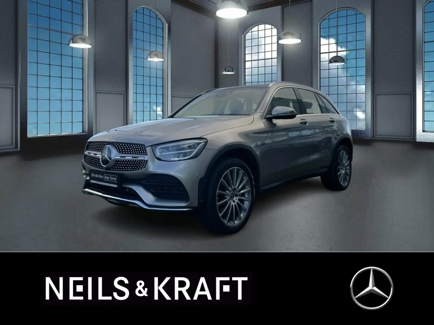 Mercedes-Benz GLC 300 de 4MATIC AMG+BURM+EXCLISIVE+FAHRASSIST Silber - 1