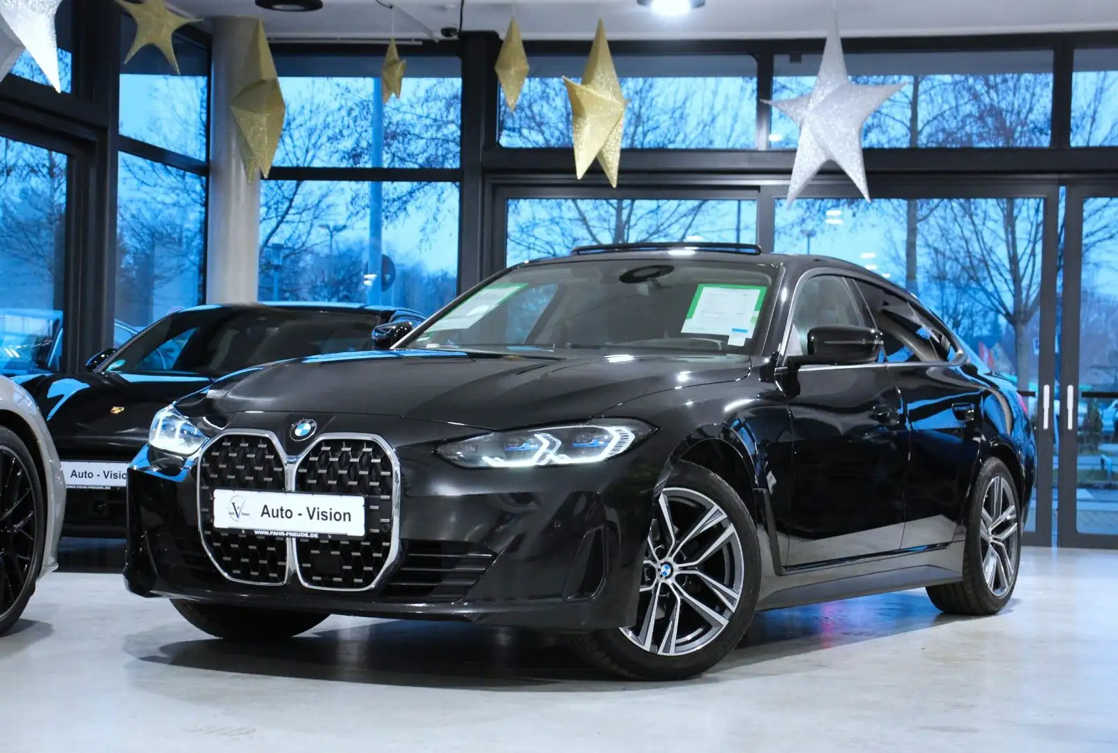 BMW 420 i Gran Coupé (G26) *Laser*HUD*AHK*HiFi*GSD Schwarz - 1