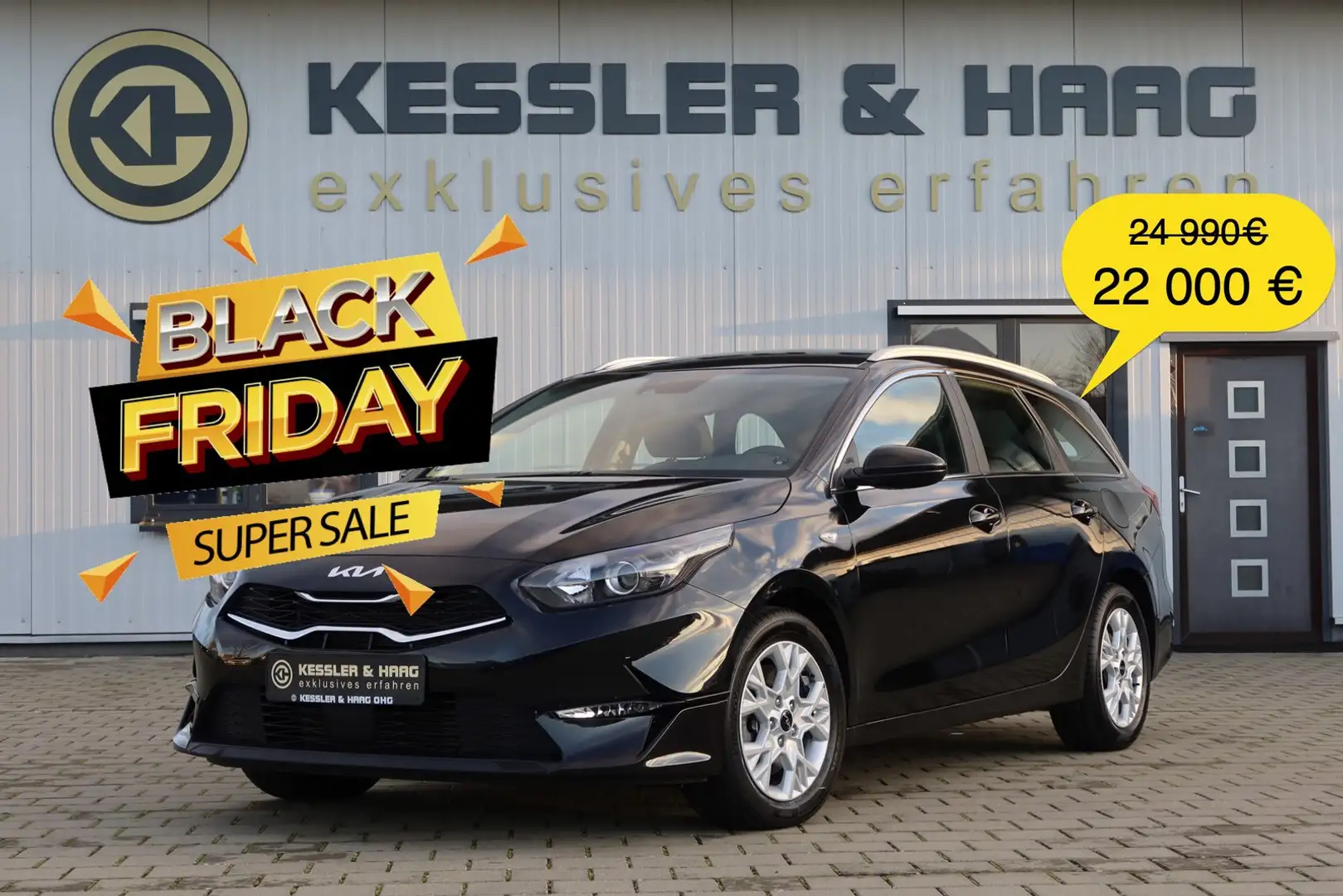 Kia Ceed SW / cee'd SW Ceed SW VISION#KOMFORT PACK#1HND + WINTERREIFEN Noir - 1