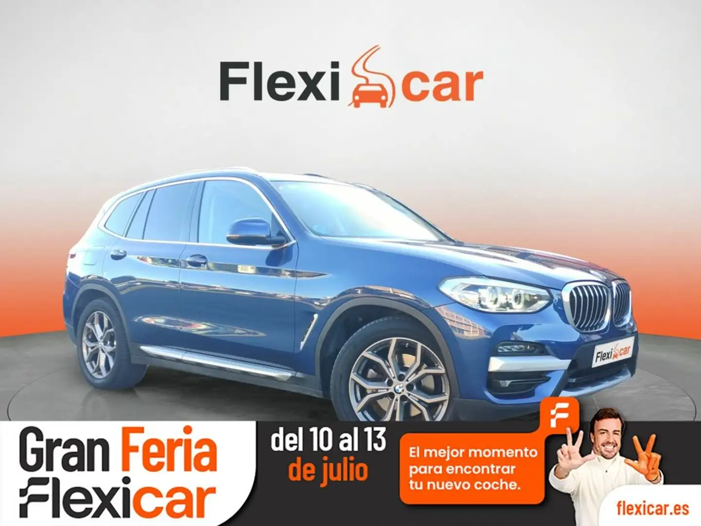 BMW X3 xDrive20d Blau - 1