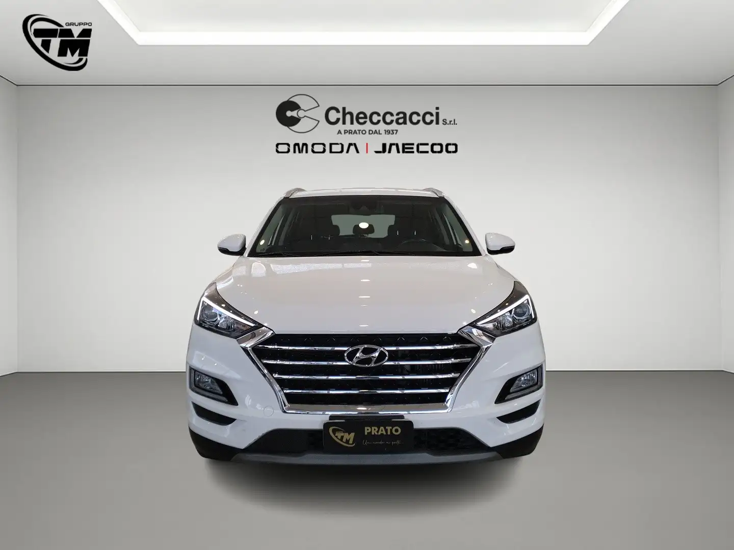 Hyundai TUCSON 1.6 crdi 48V Exellence 4wd 136cv *AUTOMATICA* Blanc - 2