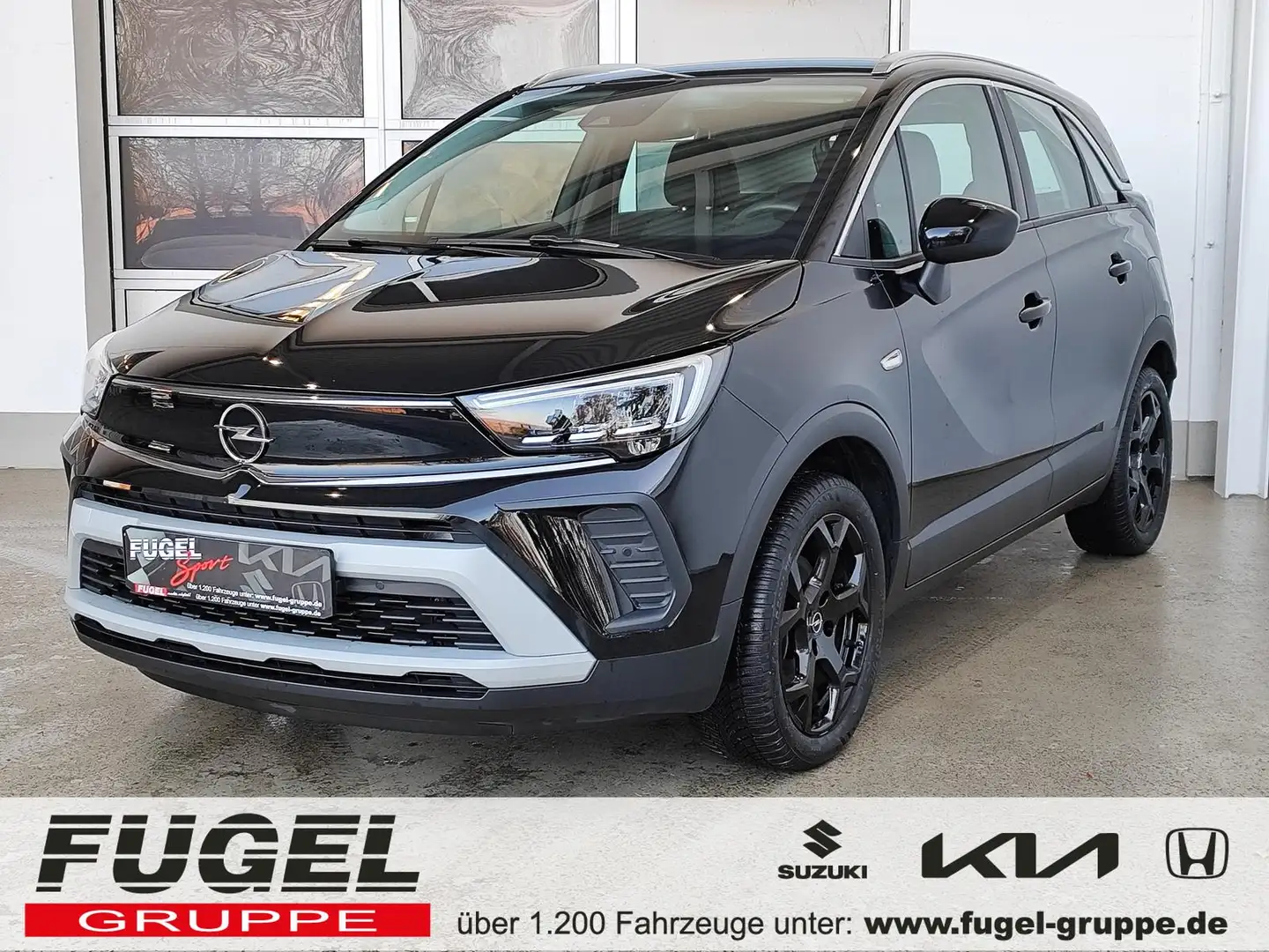 Opel Crossland 1.2 Turbo Elegance NAVI|PDC|LED|Kamera Schwarz - 1