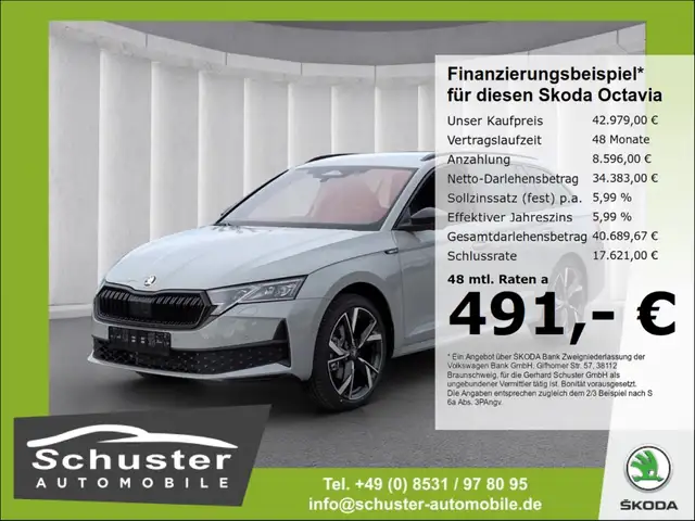 Skoda Octavia Combi SPORTLINE TDI*DSG AHK 360°Kam 19*