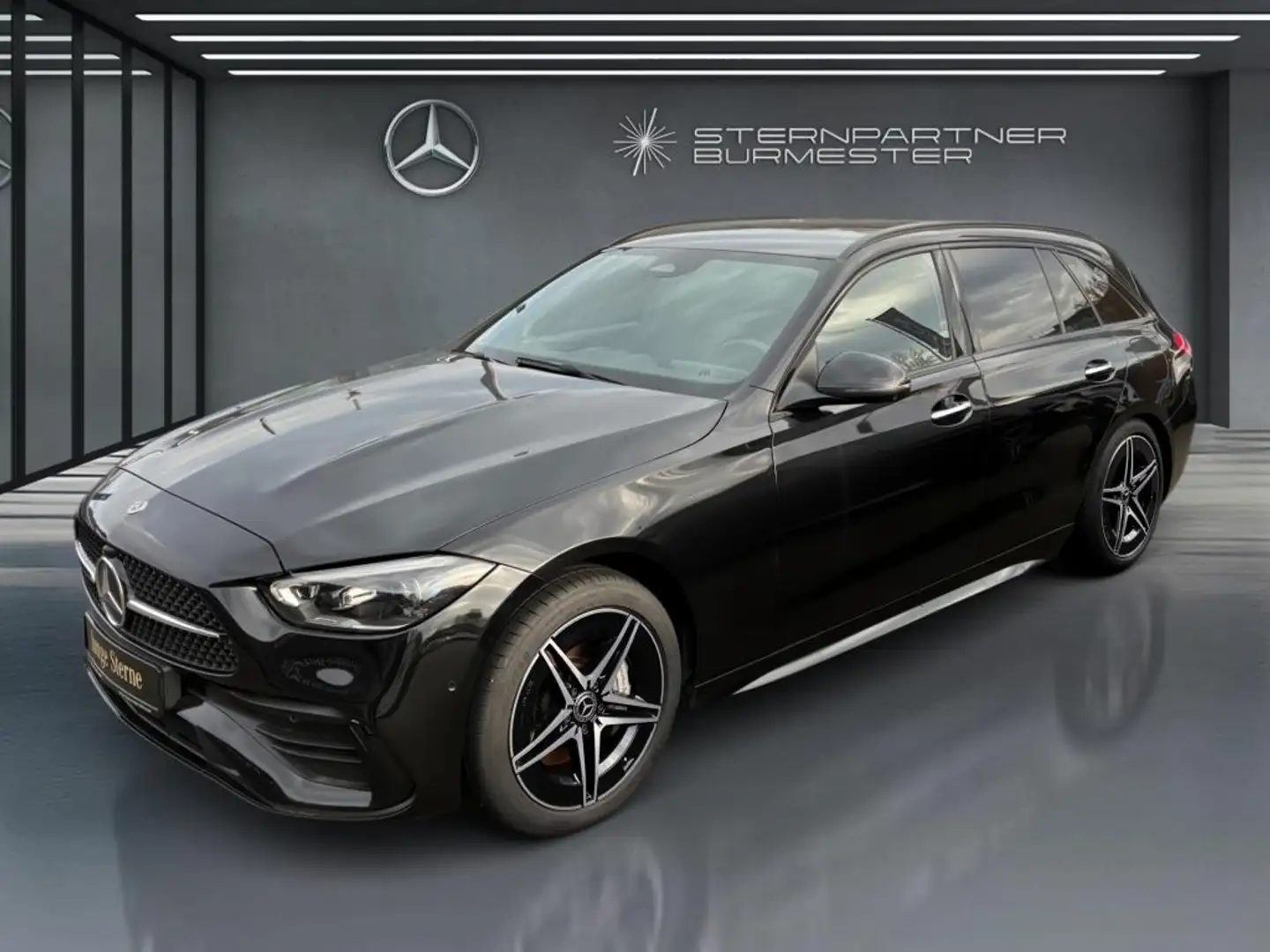 Mercedes-Benz C 300 de T AMG+Night+MBUX+Ambiente+AHK+Distronic Negru - 2