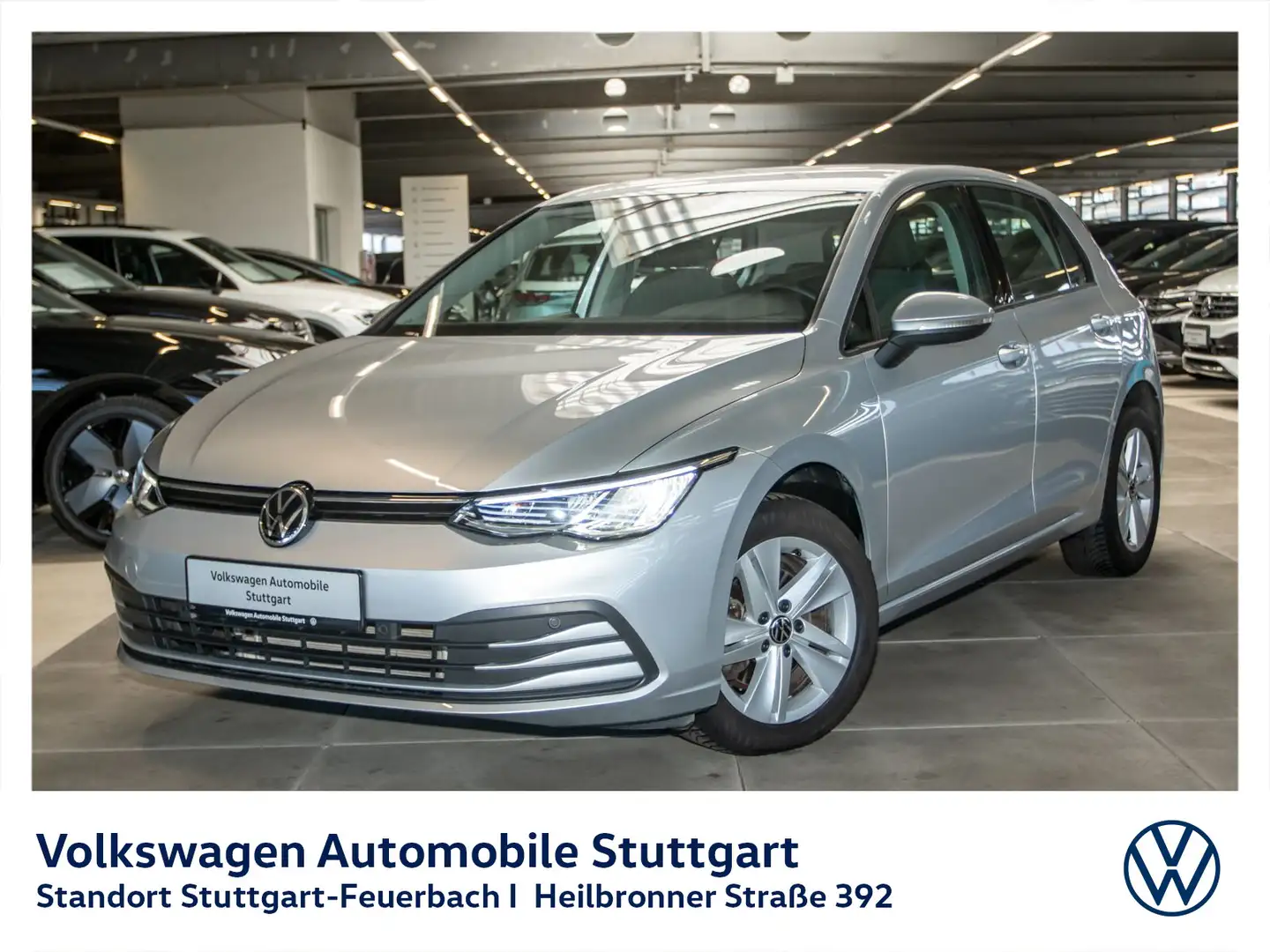 Volkswagen Golf 8 Life 1.5 TSI Navi Argento - 1