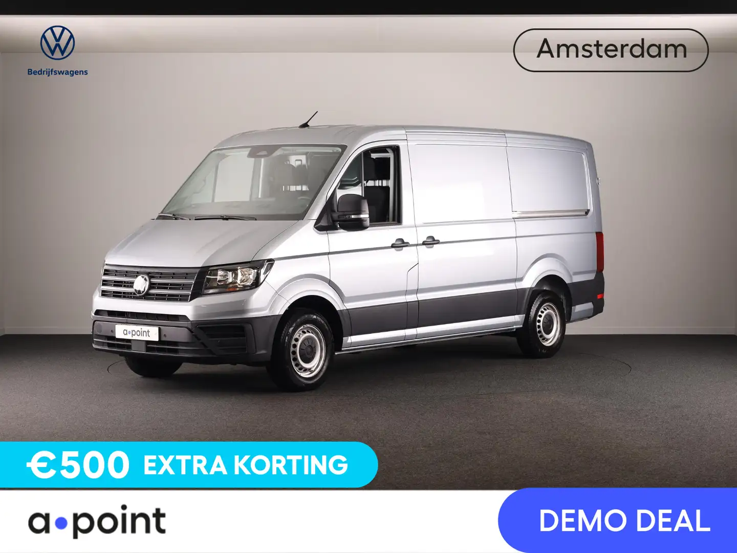 Volkswagen Crafter Bedrijfswagens Trendline L3 2.0 TDI EU6 140 pk GVW Argent - 1